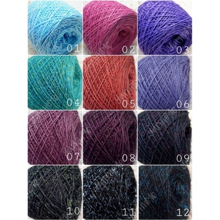 (25-49) Sợi cotton 100% se 2 chiều, mềm mịn, dễ đan móc