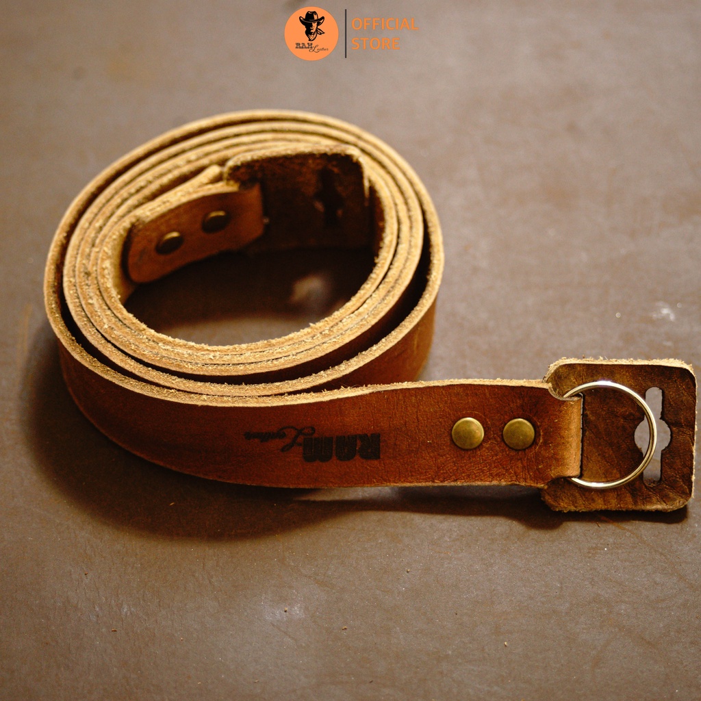 Dây đeo máy ảnh Canon / Nikon / Sony / Fujifilm Da Bò Thật RAM Leather Da Bò Sáp RAM Leather A22 Sn RAM Leather