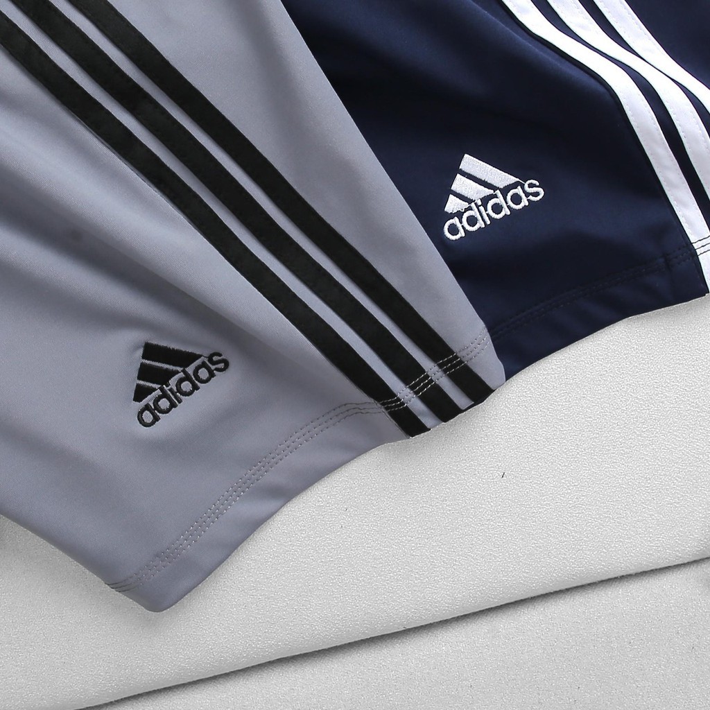 Quần short ba sọc nam - quần đùi thể thao nam với logo thêu sắc nét QS13 | BigBuy360 - bigbuy360.vn