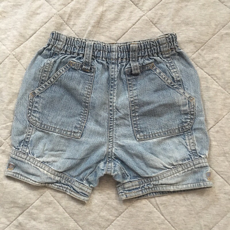 Quần short jean bé gái 90cm