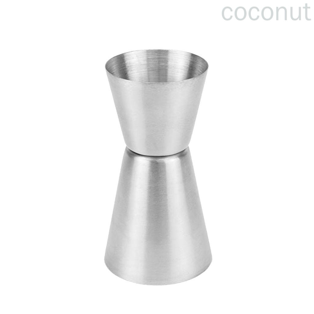 Cốc Đo Lường Hai Đầu Bằng Thép Không Gỉ 25 / 50ml Dùng Pha Chế Đồ Uống