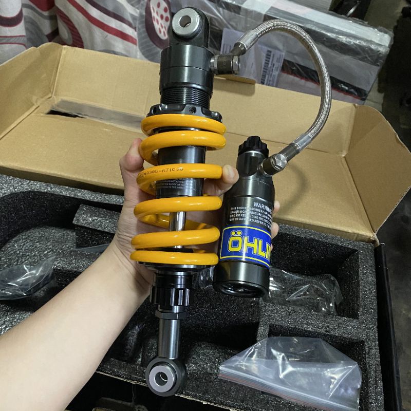 Phuộc bình dầu OHLINS Raider Satria xoay 360 độ....