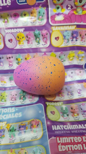 Sét 5 Trứng Hatchimal - trứng rời