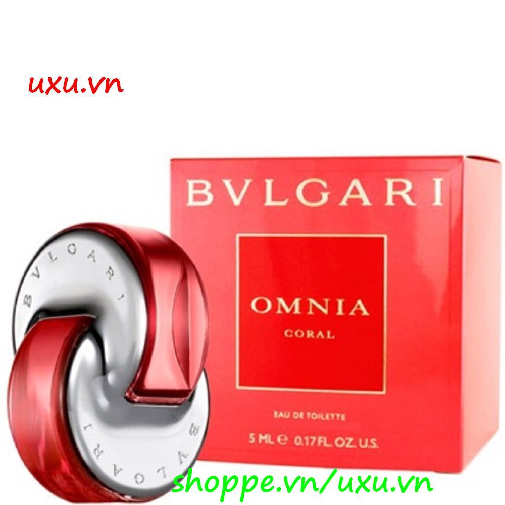 Nước Hoa Nữ 5Ml Bvlgari Omnia Coral, Với uxu.vn Tất Cả Là Chính Hãng.