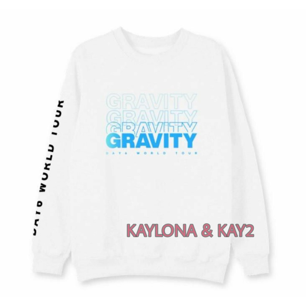 Áo Sweater Hàn Quốc Gravity Day 6 World Tour M-Xxl 9 Màu