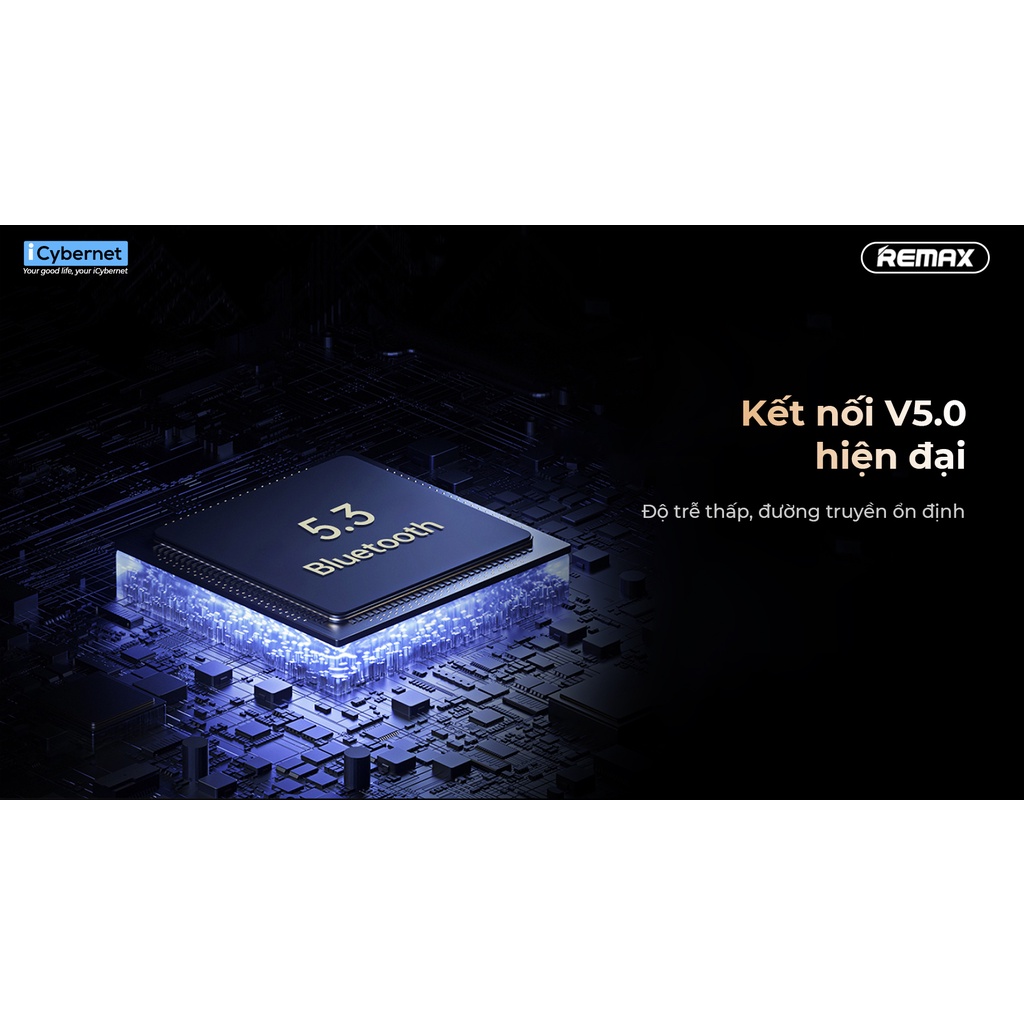 Tai nghe bluetooth Remax TWS-5 thiết kế hình thỏi son - Hàng Chính Hãng