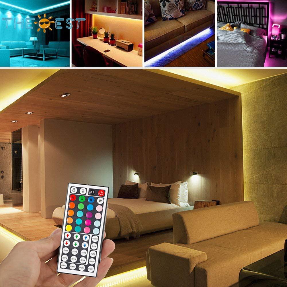 Dây Đèn Led Rgb Kèm Điều Khiển Từ Xa Dùng Trang Trí Phông Nền Tv