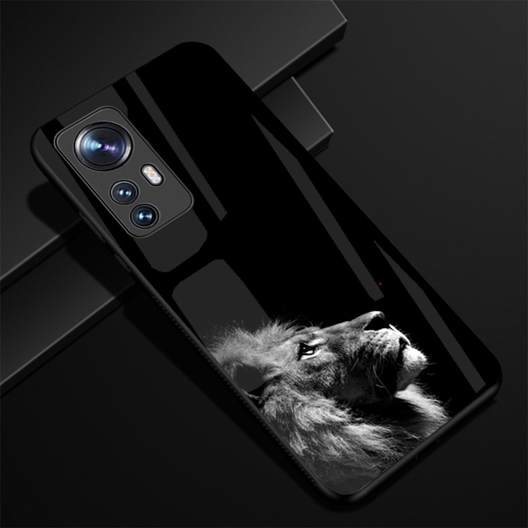 Ốp Lưng XIAOMI 12 5G ,12X, 12T,12 PRO mặt kính cường lực cao cấp thiết kế Độc Quyền