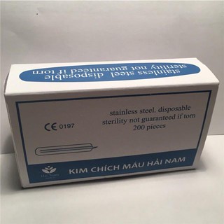 Hộp 200 Kim Chích Máu Blood Lancets
