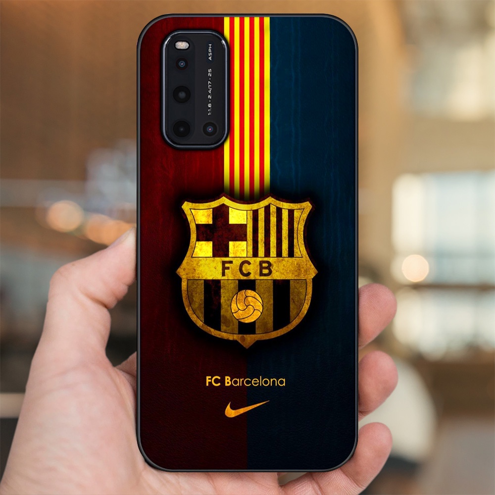 Ốp lưng Vivo V19 viền đen in hình Barcelona Barca