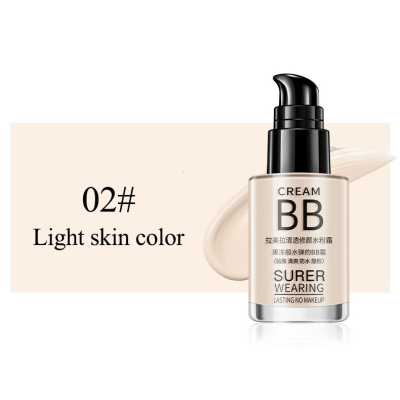 Kem Nền Lameila Kem nền Che Khuyết Điểm BB Cream Super Wearing Lameila 30ml LKN2