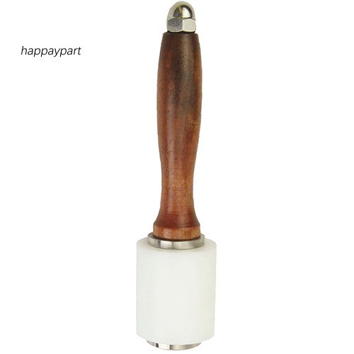 Frj wooden handle nylon hammer leathercraft carving punching mallet craft - ảnh sản phẩm 2