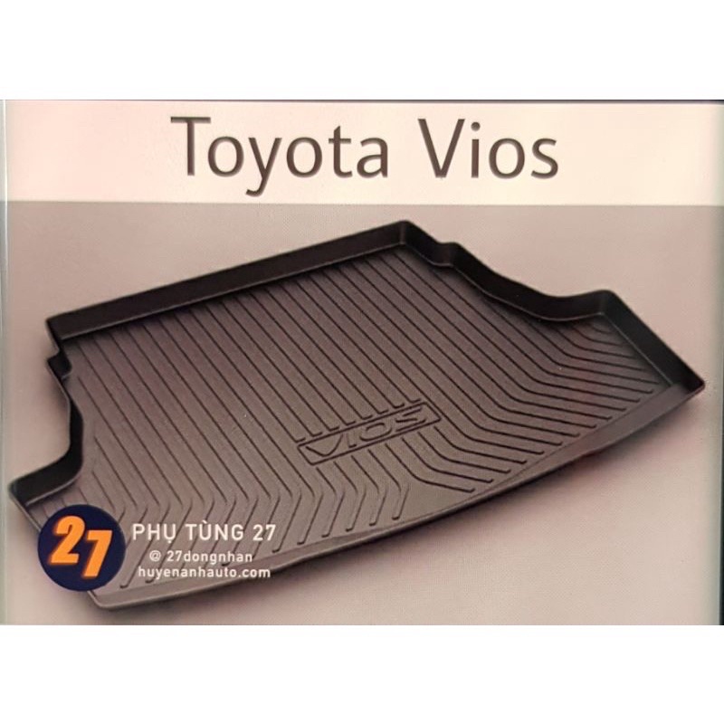 Lót cốp xe Toyota Vios 2008-2021