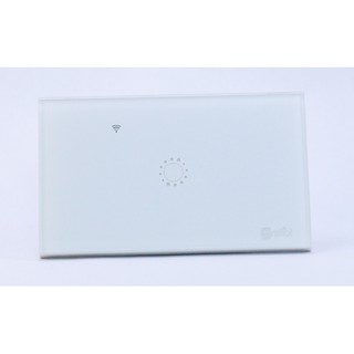 Công tắc cảm ứng Wifi Gratiot Hình Chữ Nhật Ngang (Loại 1 gang)