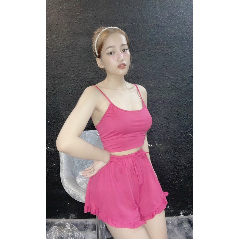 Đồ Bộ Mặc Nhà Vải Thun Mềm Mát - BT Fashion + Video, Hình Thật