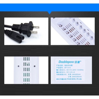 Pin sạc aa dung lượng cao Doublepow (Bộ sạc K18 và Pin 3200mAh)