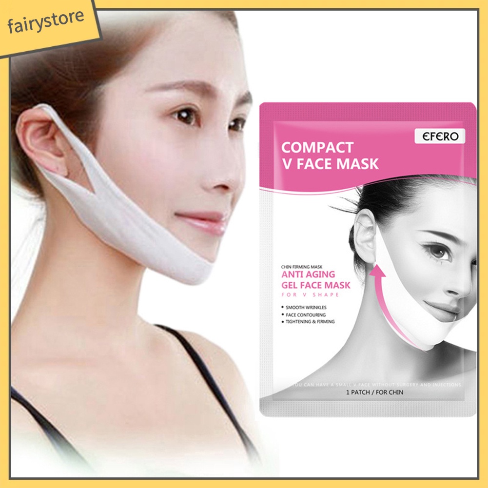 [Hàng mới về] Mặt nạ nâng cơ bó chặt tạo hình chữ V thon gọn cho nữ