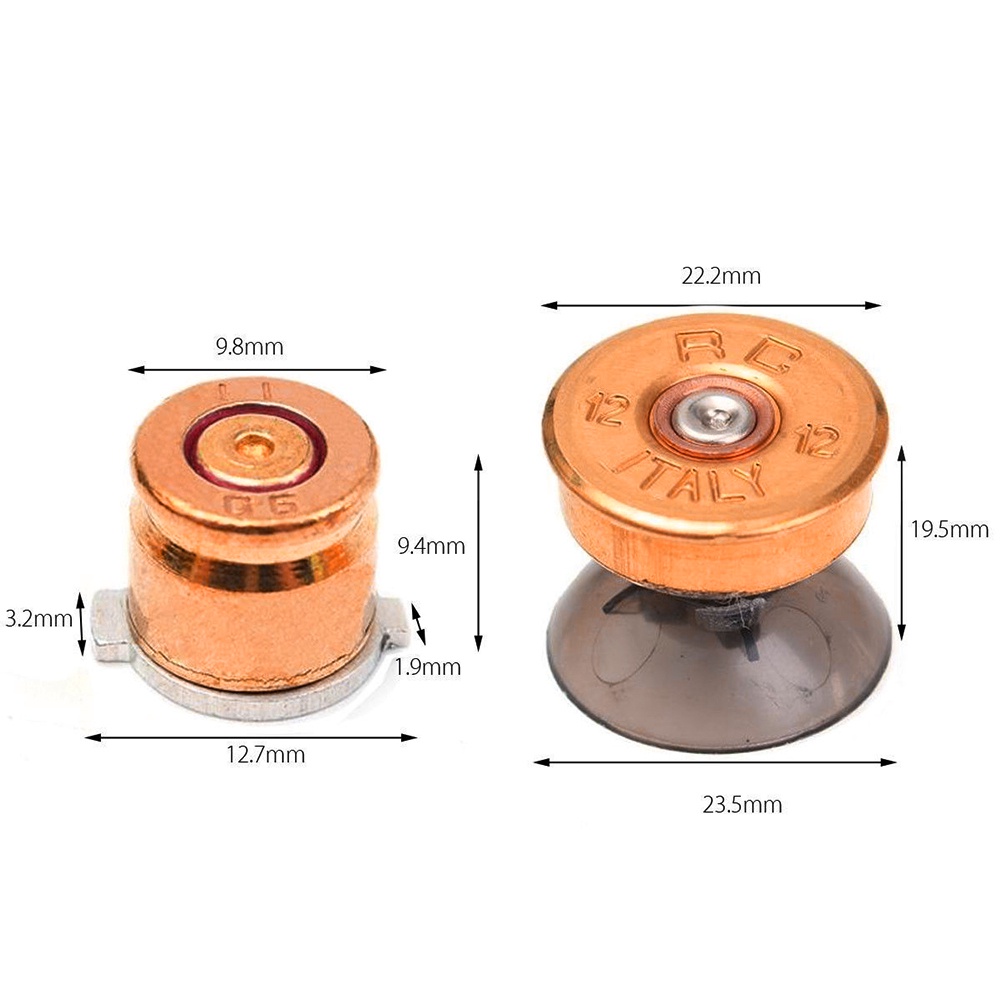 Bộ 6 nút đa hướng thay thế bằng kim loại cho tay cầm máy Sony PS4/PS3