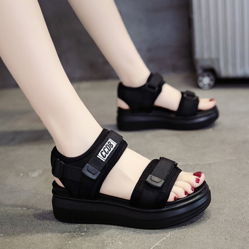 Giày Sandal Nữ Đế Xuồng Mềm Thời Trang