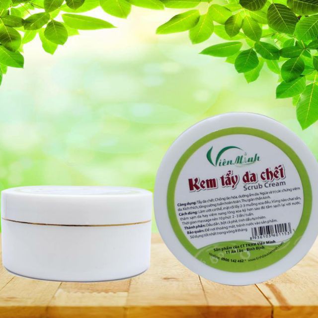 Kem Tẩy Da Chết Viên Minh 165gr