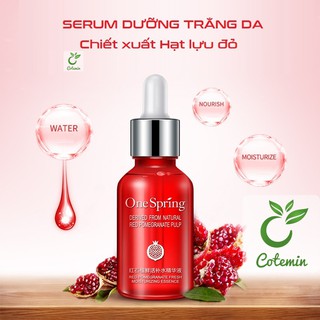 Serum dưỡng trắng da ONE SPRING lựu đỏ