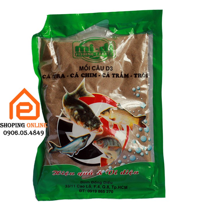 Mồi câu cá Vi Diệu D3