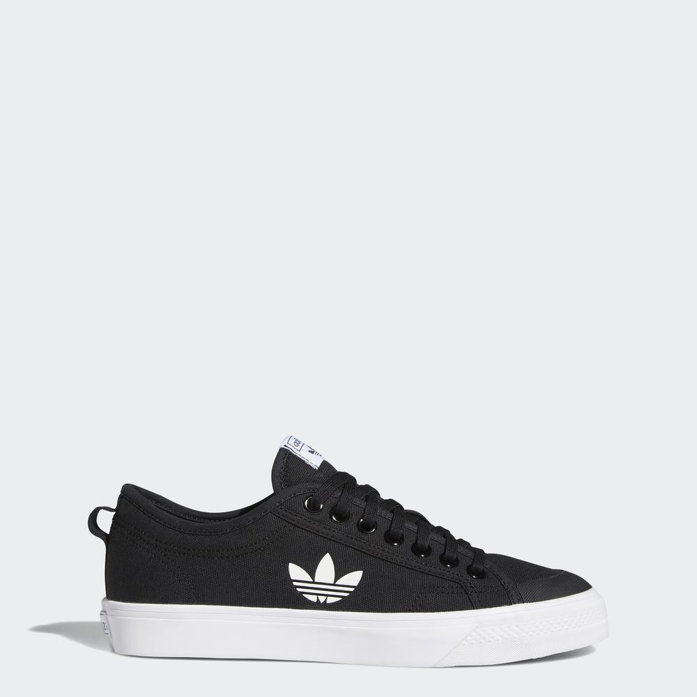 Giày adidas ORIGINALS Unisex Ba Lá Nizza Màu Đen FW5185