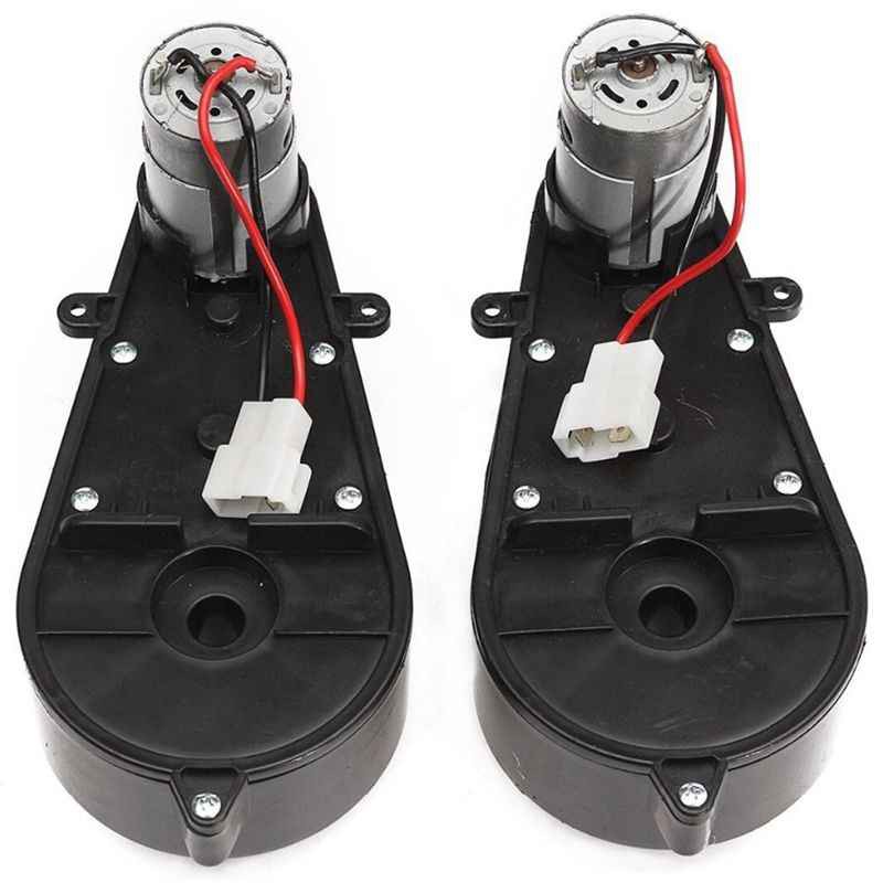 Động cơ, mô tơ (motor), hộp số lái xe hơi, xe con, xe ô tô xe máy điện trẻ em BABY PLAZA  6V-12V