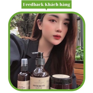 COMBO CỐT GỘI BỒ KẾT - Ủ XẢ BƯỞI DỪA ( Tặng dưỡng mi + xịt bưởi )