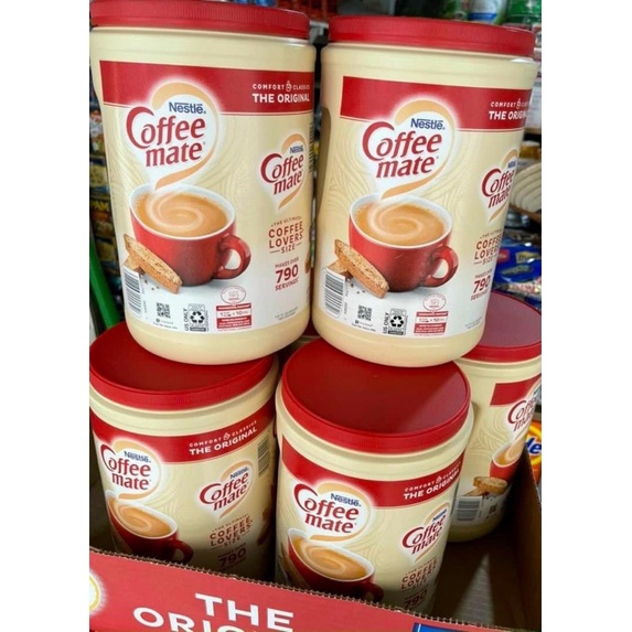 Bột Kem Sữa Coffe Mate Mỹ 1.5Kg , Bột Kem Béo Mỹ