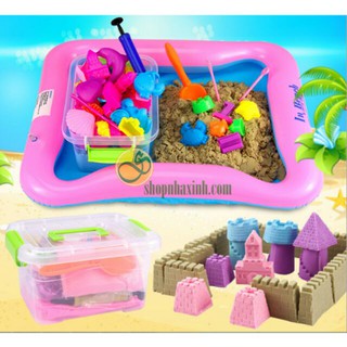 BỘ ĐỒ CHƠI ĐẤT CÁT VISING / CÁT SINH HỌC/ CÁT ĐỘNG LỰC AN TOÀN CHO BÉ spring come