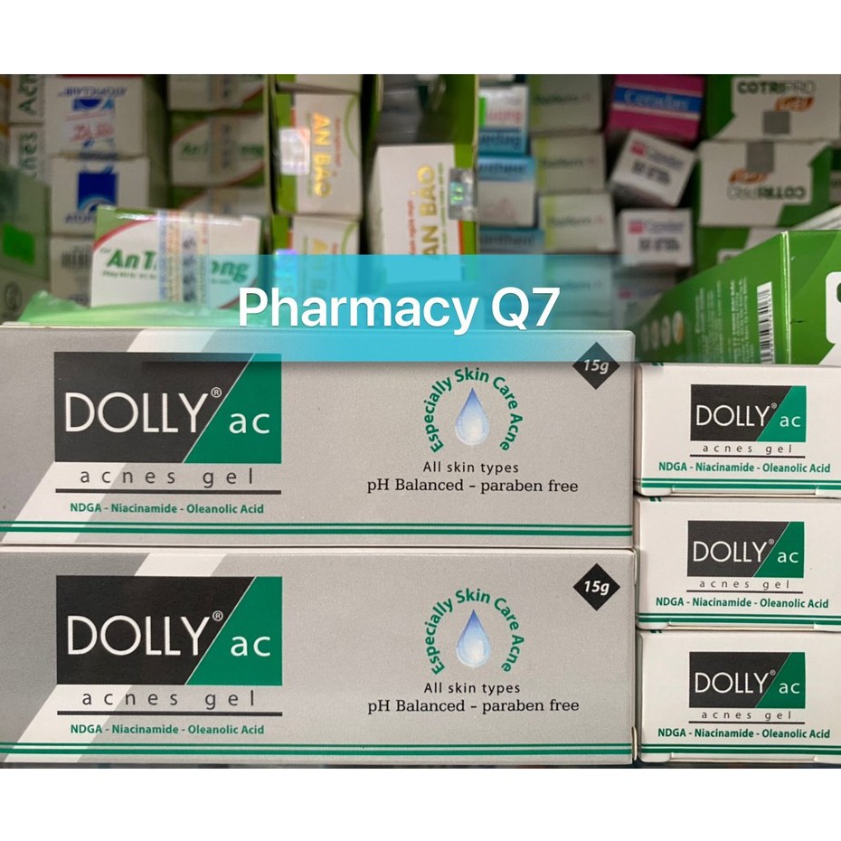 TUÝP 15GAM DOLLY AC ACNES_GEL  DOLY AC ACNES GEL