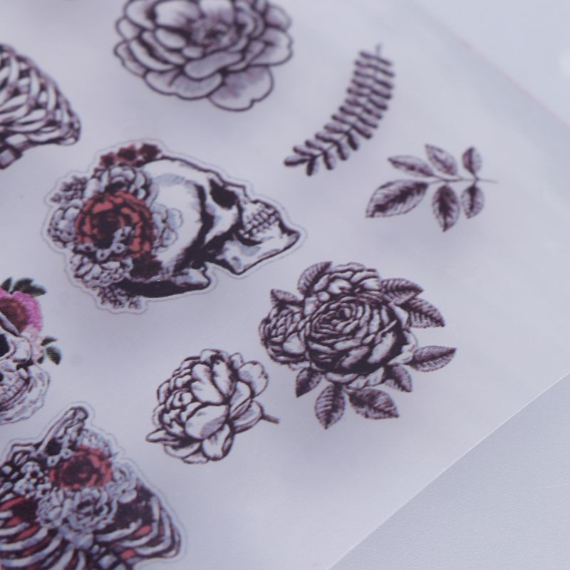 Miếng Dán Resin Uv Hình Hoa / Động Vật Nhiều Màu Sắc Làm Đồ Trang Sức / Đồ Thủ Công Diy