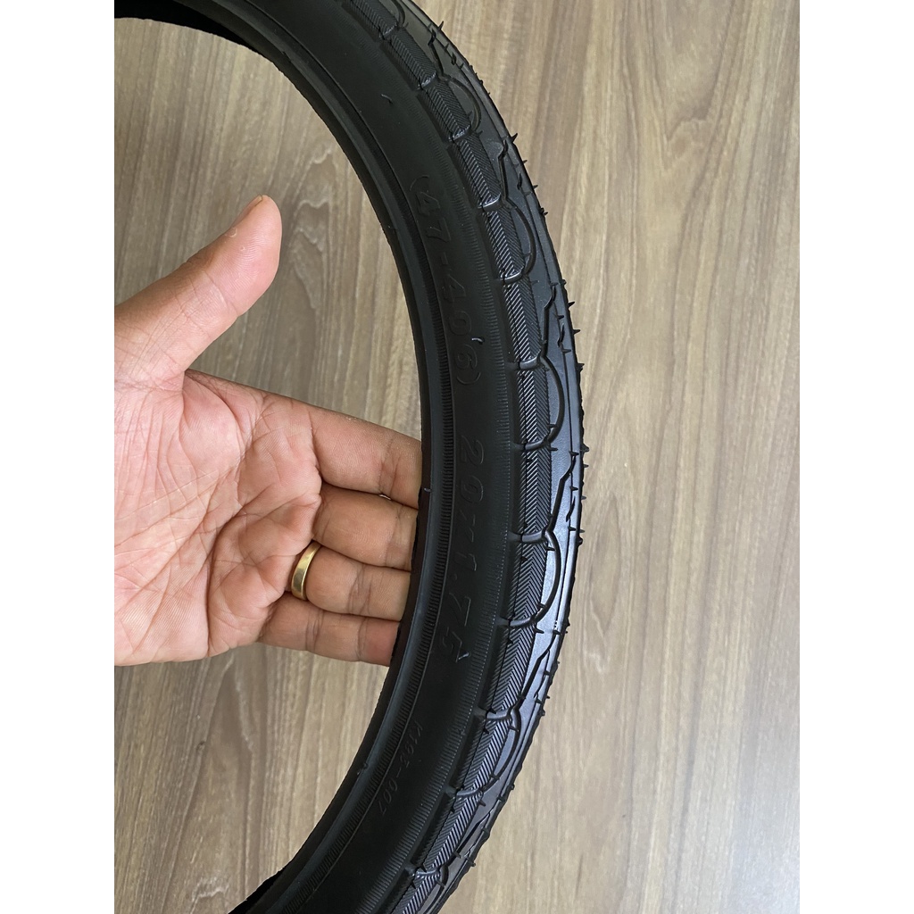 Lốp xe đạp 20inch Kenda 406 20x1.5, 20x1.75 nhiều màu