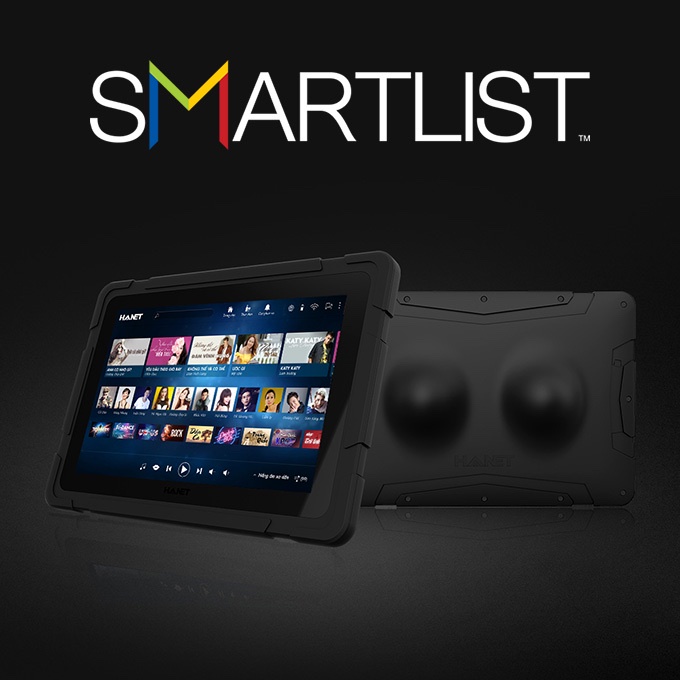 Vỏ Mặt Sau Máy Tính Bảng Chọn Bài HANET SmartList