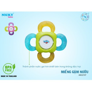 Xúc xắc gặm nướu hình bông hoa AM22107