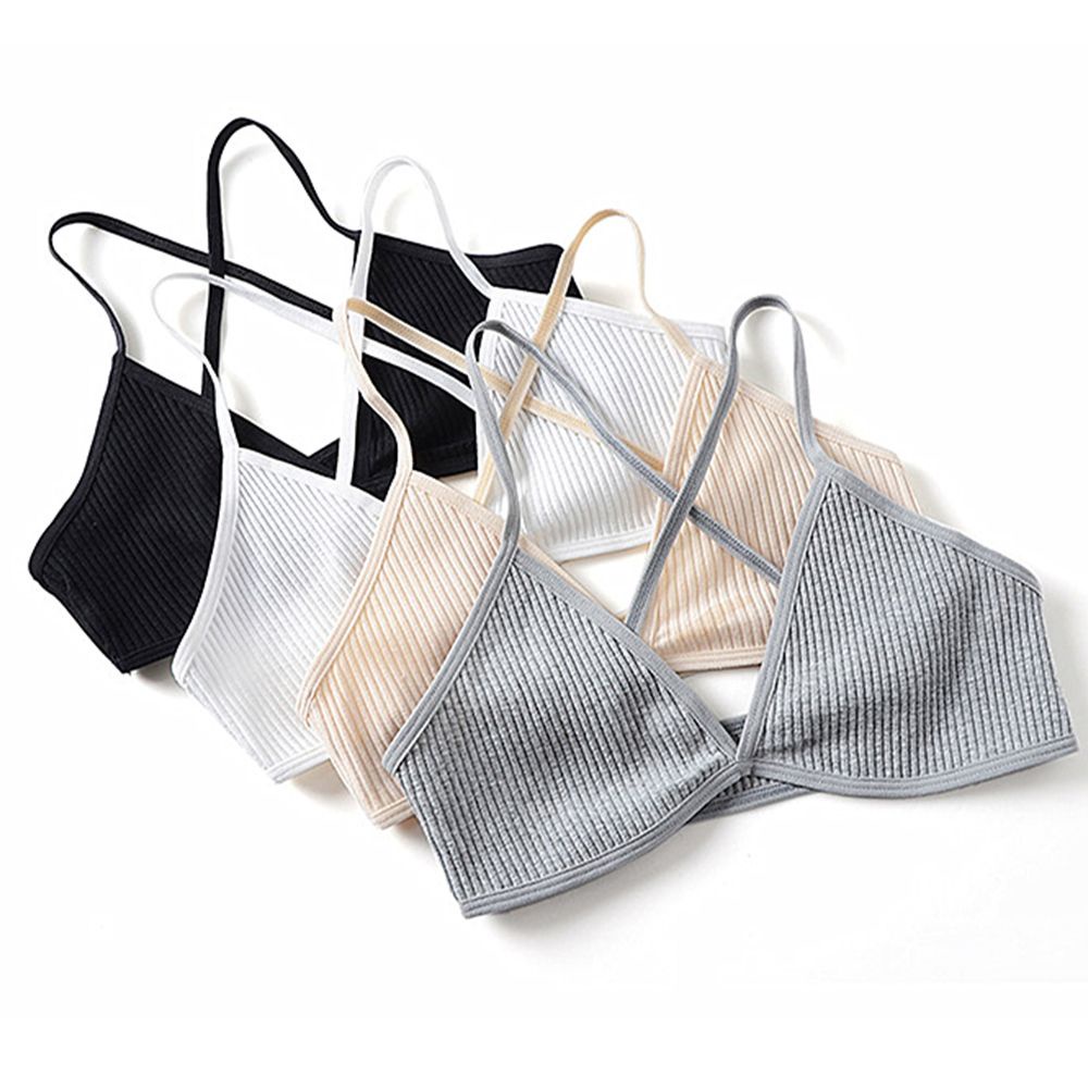 Áo lót vải cotton nâng ngực cổ chữ V gợi cảm TAYLOR1 cho nữ