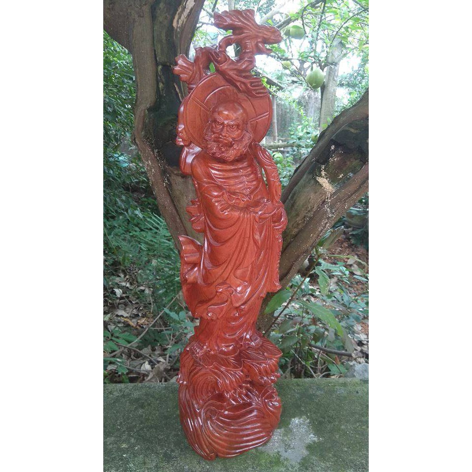Tượng đạt ma quá hải cao 50cm