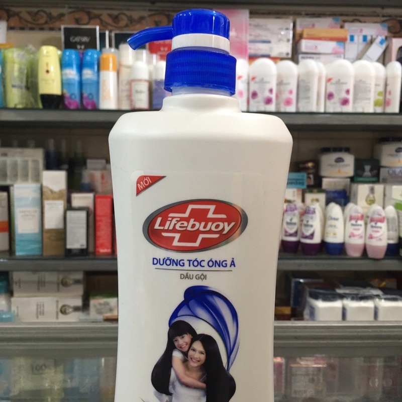 Dầu gội Lifebuoy tóc óng ả 640g (621ml) đủ loại