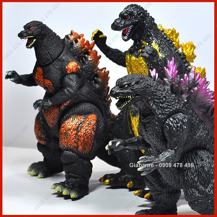 Mô Hình Quái Vật Godzilla Nhật Bản - Cao 15 Cm - Có Chỉnh Khớp - nhiều mẫu - 7765