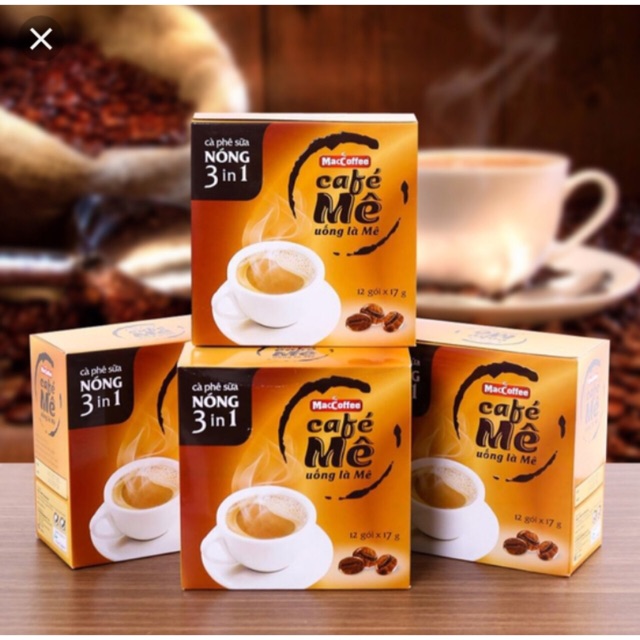 Cafe mê- cafe sữa nóng