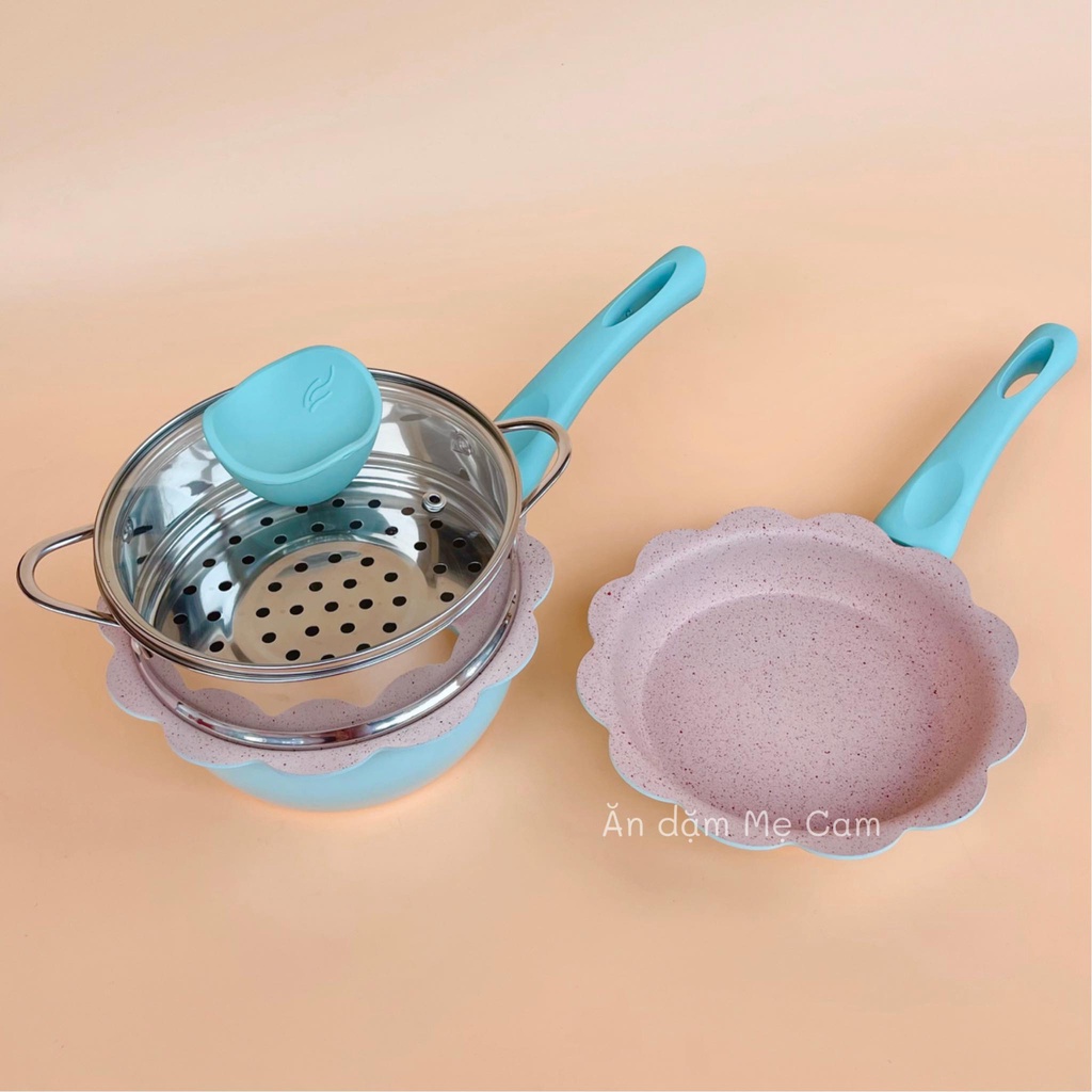 Bộ Nồi Chảo Xửng Hấp Chống Dính