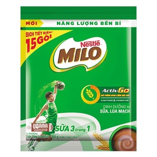 Bột cacao milo 3in1 túi 15 gói*22g