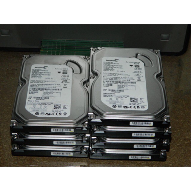Hdd 160g, 250g Seagate Sata PC 3.5