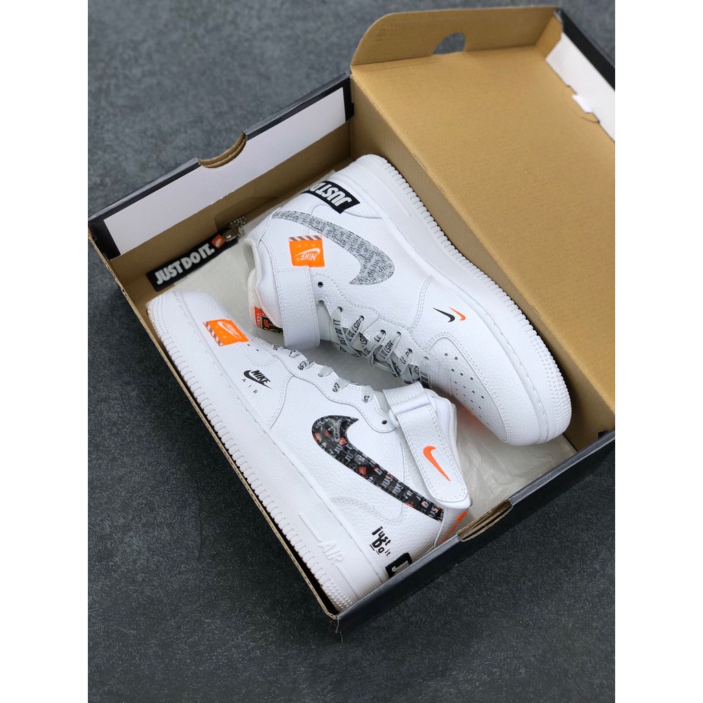Giày Thể Thao Air Force 1 Low "Just Do It" BQ6474-100 36-45