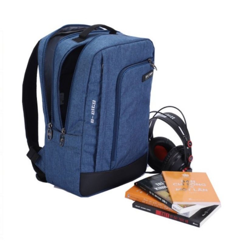 Balo laptop 15.6inch simplecarry Ecity-2-navy Bảo Hành Chính Hãng 5Năm