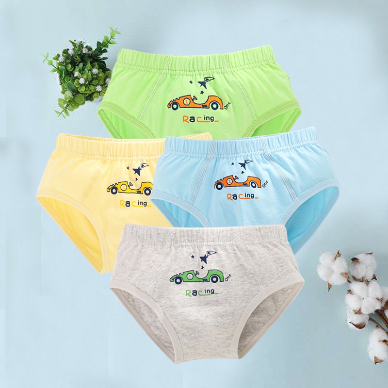 Quần Lót Tam Giác Chất Liệu cotton Dành Cho Bé Trai