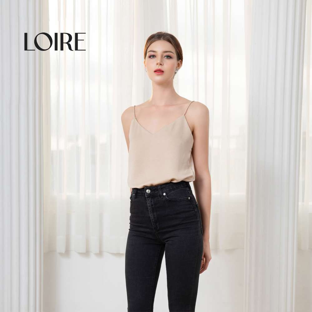 [Mã WABRLR2045 giảm 10% đơn 250K] Áo 2 Dây Lụa Cao Cấp LOIRECHIC Freesize LAL01