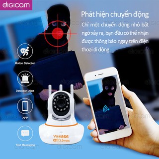 Camera IP YooSee 3.0mpx - Ultra HD 2K Siêu nét