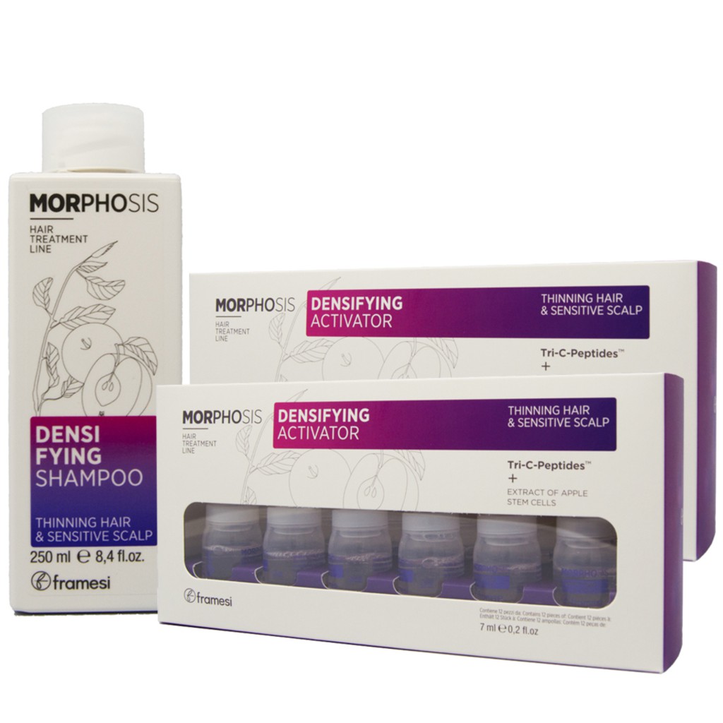 Tinh dầu chống rụng mọc tóc Framesi Morphosis Densifying Activator 12x7ml